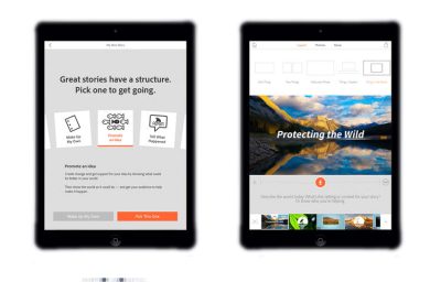 Adobe Voice, l’app per raccontare… con un video