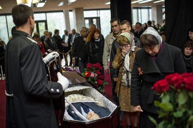 Funerali a Odessa e altre foto del giorno, 05.05.2014