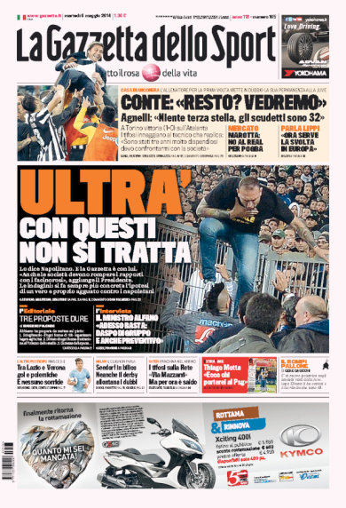 RASSEGNA – Calcio choc