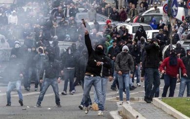 Calcio e violenza, la lunga scia della vergogna