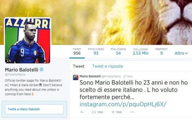 “Caro Balotelli, ti scrivo anch’io…”
