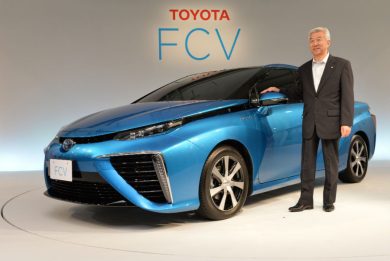 Toyota: la prima auto all’idrogeno