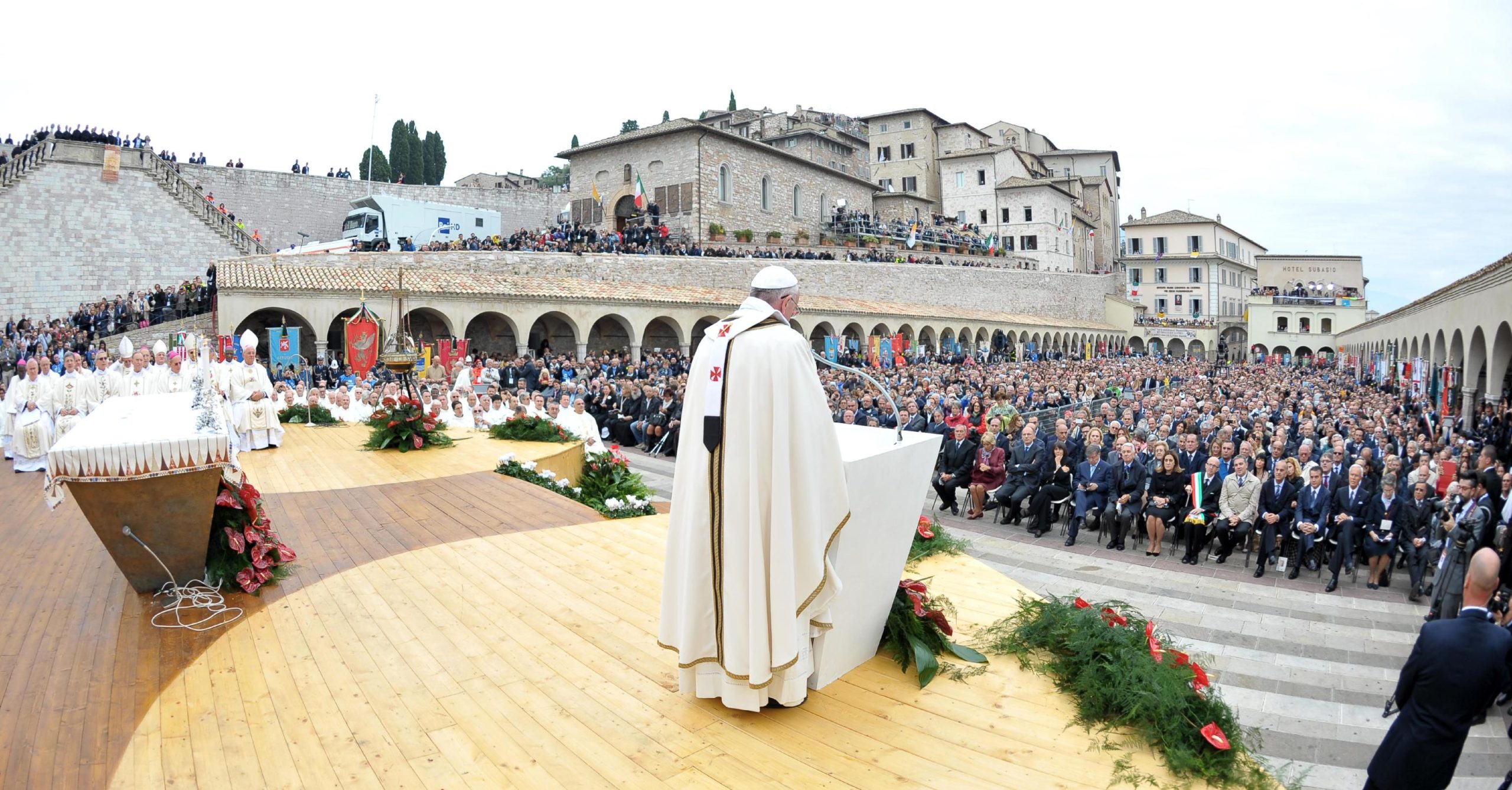 San Francesco fa lo streaming