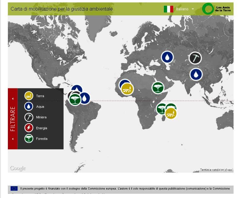 La mappa delle (in)giustizie ambientali