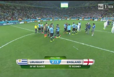 Ascolti 19/6: il crollo dell’Inghilterra domina tutti