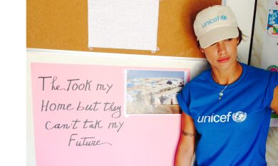 Elisabetta Canalis: “Il mio viaggio tra i profughi in Libano”