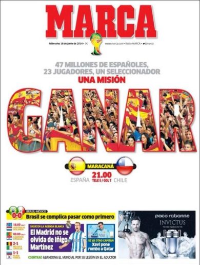 Spagna, vincere o morire. E si teme il biscotto…