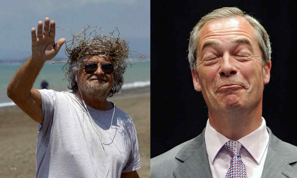 Grillo, Farage e il libero voto della rete