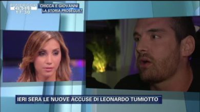 Grande Fratello 13, ancora scintille tra Chicca e l’ex Leonardo Tumiotto