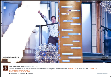 Hell’s Kitchen Italia: il vincitore è Matteo Grandi