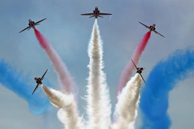 Anniversario del D-Day: lo spettacolo delle Red Arrows