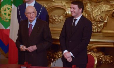 Il trionfo di “Re Giorgio” Napolitano