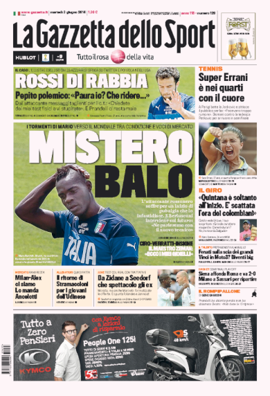 RASSEGNA – Tutti i dubbi di Prandelli