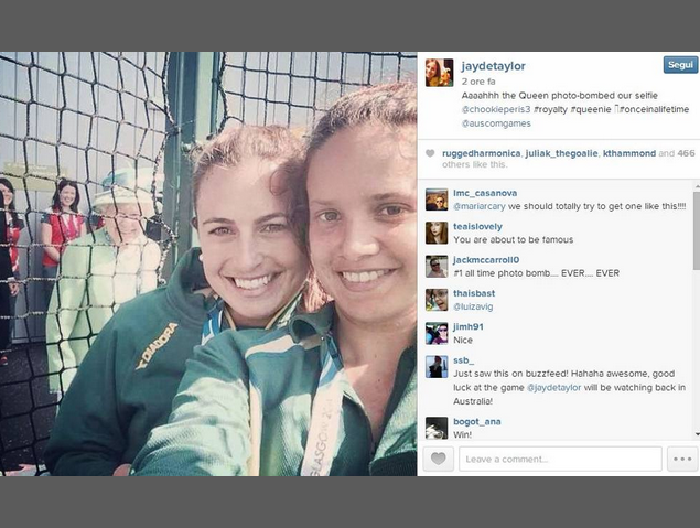 Photobomb: l’intruso è la regina Elisabetta Photobomb: l’intruso è la regina Elisabetta