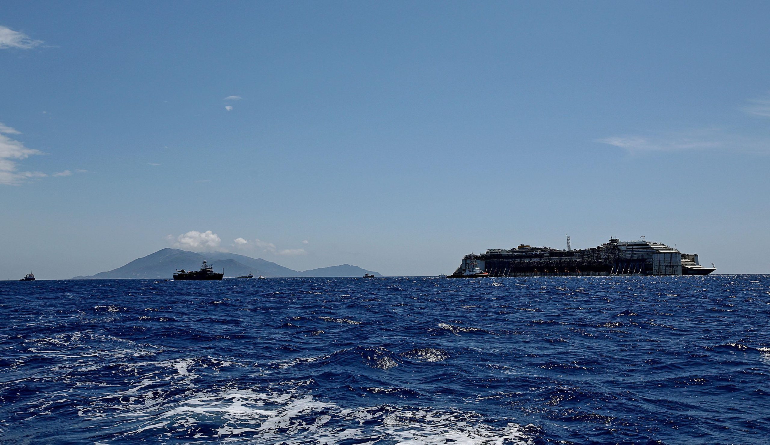 Costa Concordia: il viaggio in tempo reale