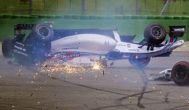 Tutti gli incidenti di Felipe Massa