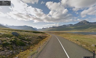 Google Street View sotto i cieli d’Islanda