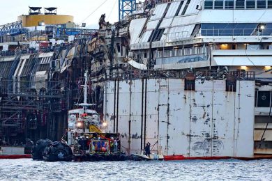 Torna a galla la Concordia