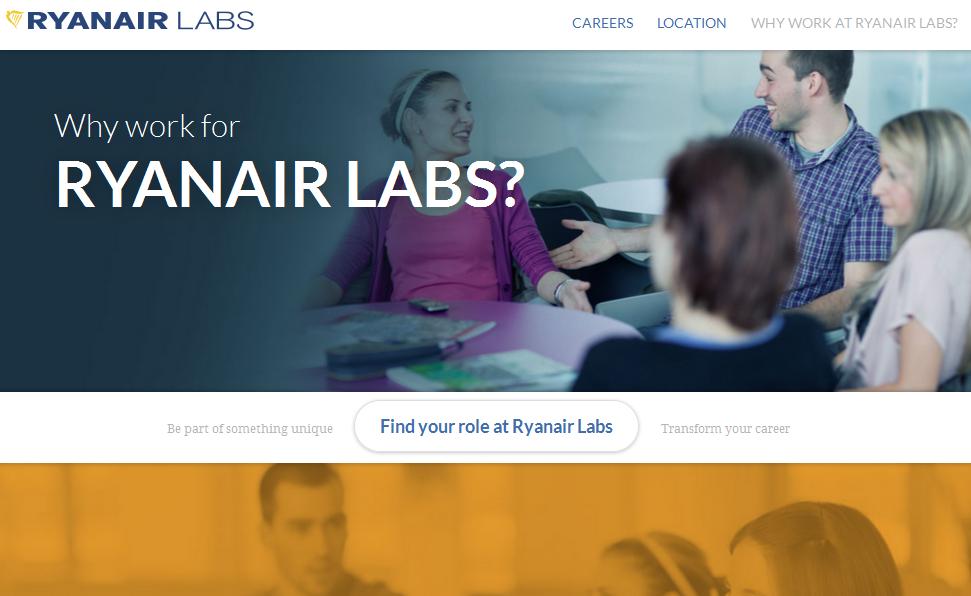 Ryanair cerca 200 esperti del web Ryanair cerca 200 esperti del web