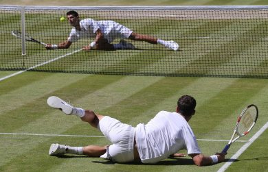 Djokovic vs Dimitrov a Wimbledon e altre foto del giorno, 04.07.2014
