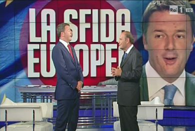 Ascolti 2/7: Renzi non sfonda su Rai 1