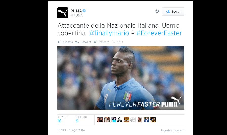 Conte lo esclude e Puma convoca Balotelli… Conte lo esclude e Puma convoca Balotelli…