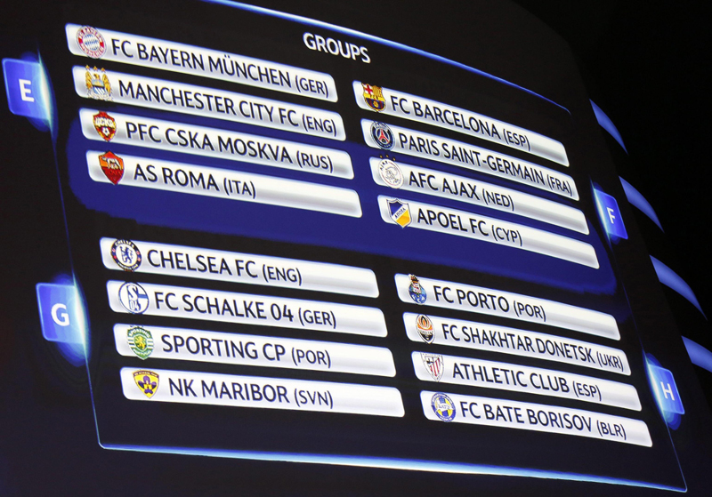 Champions League: alla scoperta delle avversarie di Juve e Roma Champions League: alla scoperta delle avversarie di Juve e Roma