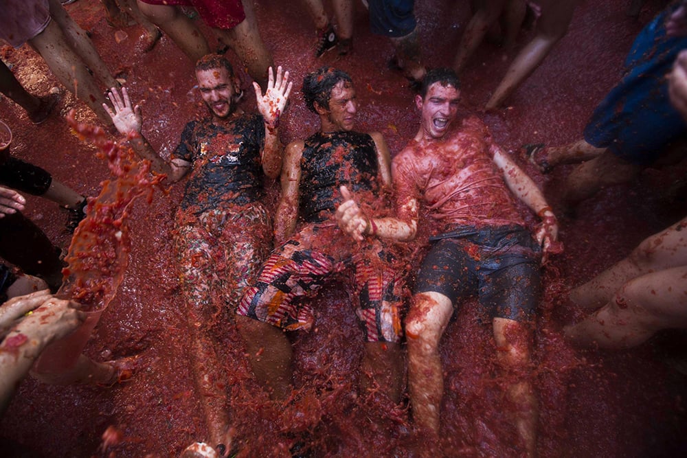 La Tomatina a Buñol e altre foto del giorno, 27.08.2014 La Tomatina a Buñol e altre foto del giorno, 27.08.2014