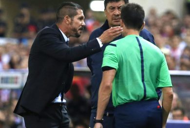 Liga: 8 giornate di squalifica a Diego Simeone