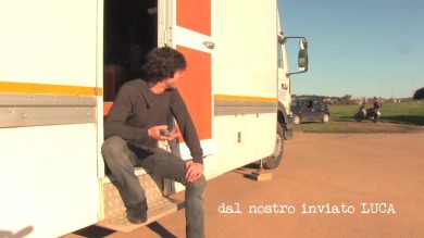 Fratelli unici, Luca Argentero nel backstage del film