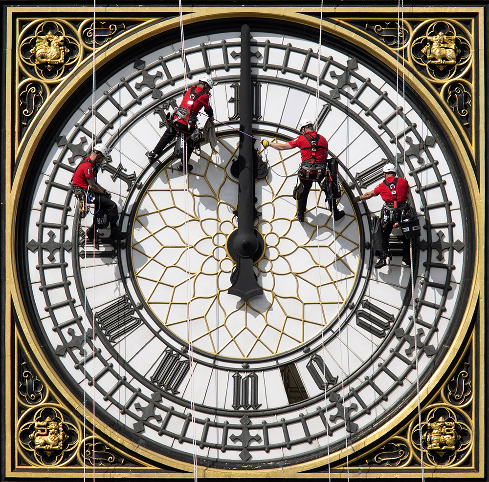 Le pulizie del Big Ben e altre foto del giorno, 19.08.2014 Le pulizie del Big Ben e altre foto del giorno, 19.08.2014