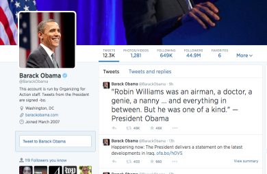 #RIPRobinWilliams – I tweet di saluto a Robin Williams