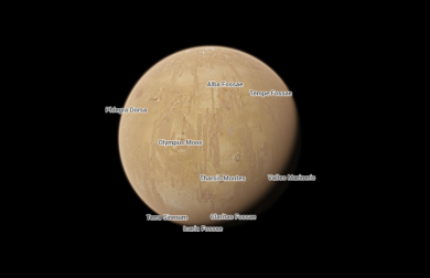 Google Maps ti porta su Marte