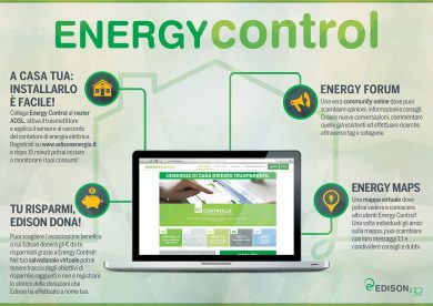 Spesa energetica delle famiglie: ecco la proposta di Edison per controllare e contenere i costi