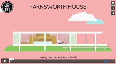 Le icone dell’architettura nel corto di Matteo Muci