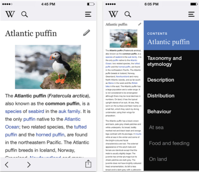 Wikipedia: ecco la nuovissima App