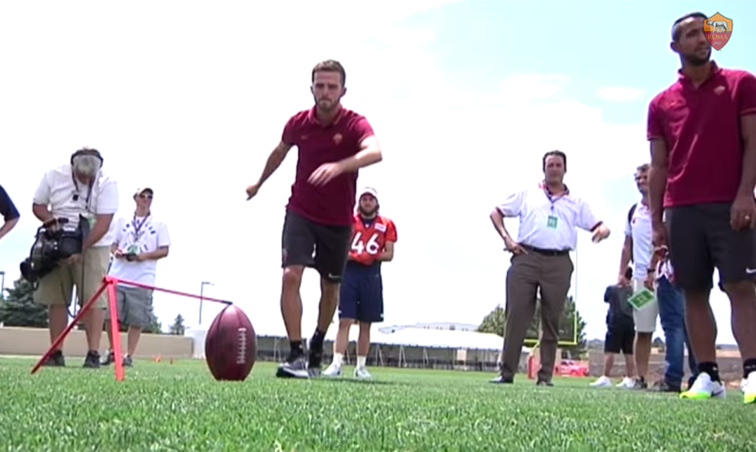 Pjanic: nel football americano sarebbe stato un kicker