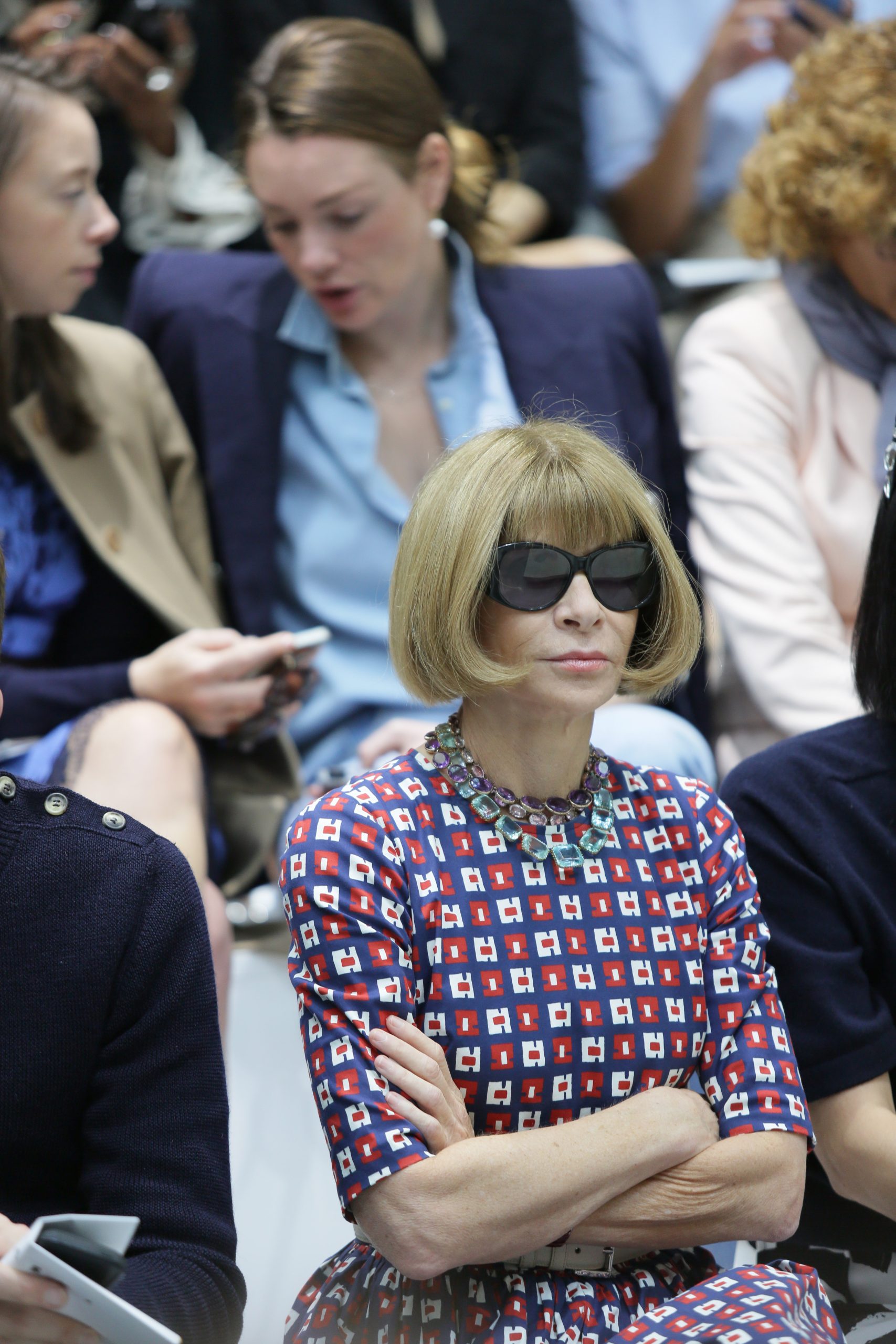 Anna Wintour, ed è subito panico