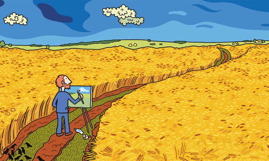 “Vincent”, ritratto a fumetti di Van Gogh