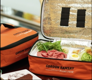 In volo il pranzo è “stellato”