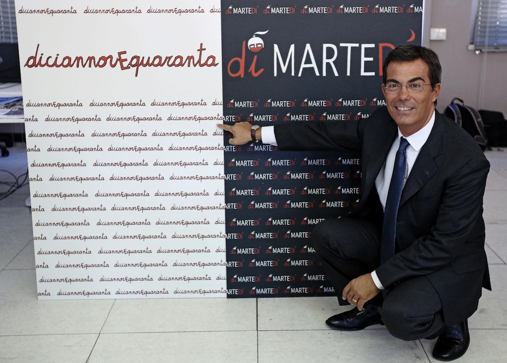 Otto e Mezzo: Floris sostituisce la Gruber, sospeso per ora 19e40 Otto e Mezzo: Floris sostituisce la Gruber, sospeso per ora 19e40