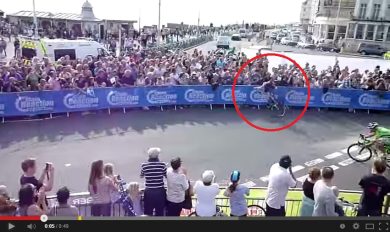 Geohagen, caduta choc in Gran Bretagna – VIDEO