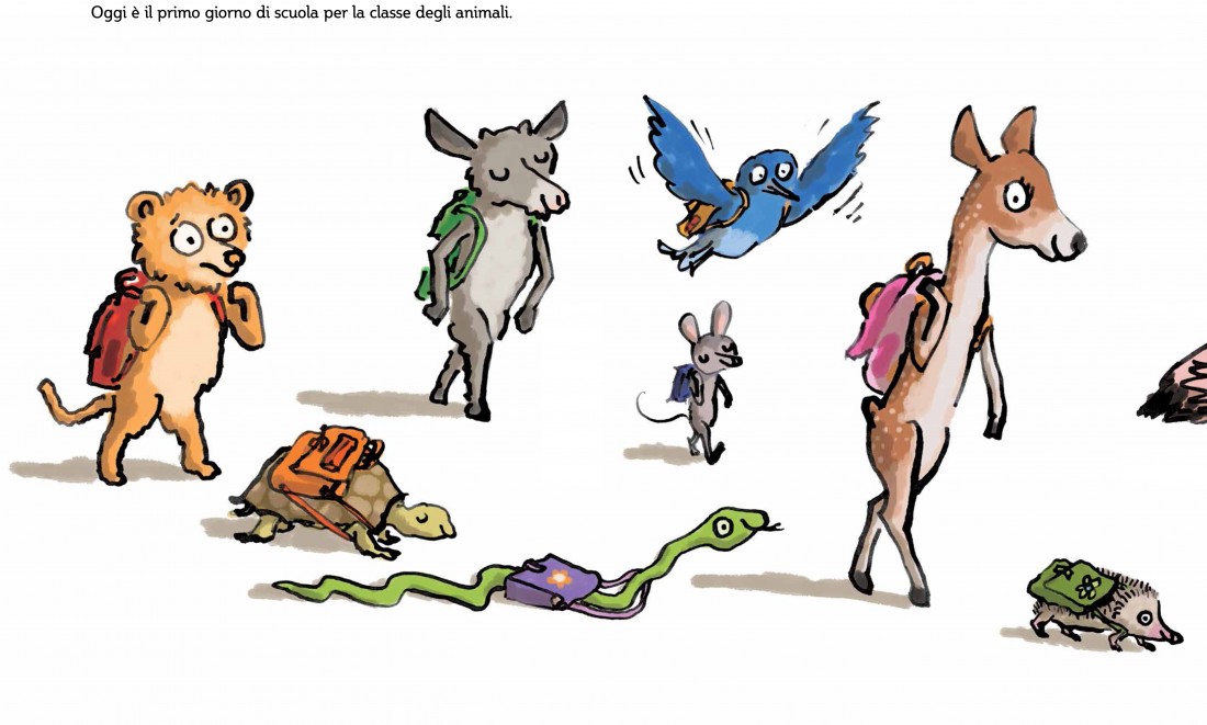 “Tutti a scuola!”: il primo giorno degli animali “Tutti a scuola!”: il primo giorno degli animali