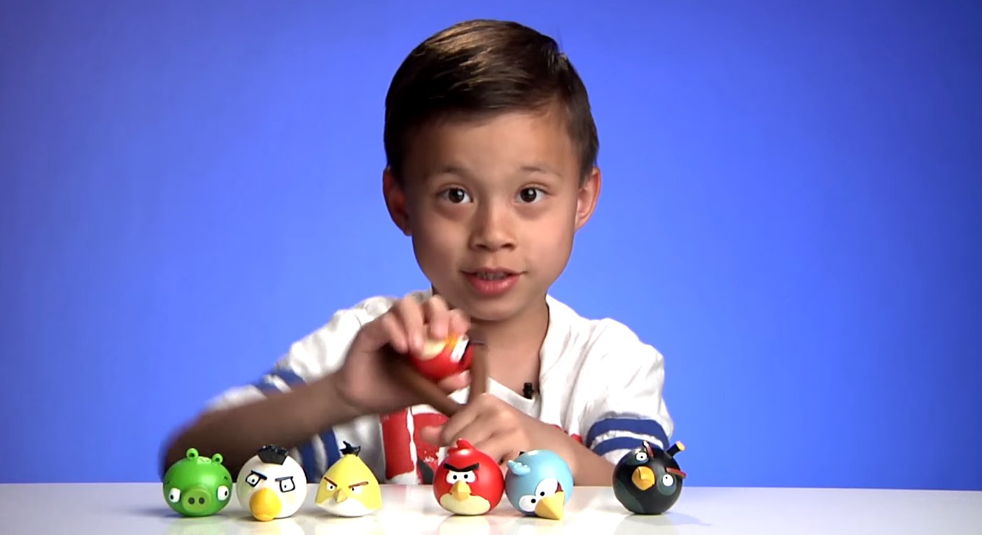 YouTube, ecco come diventare milionari a 8 anni YouTube, ecco come diventare milionari a 8 anni