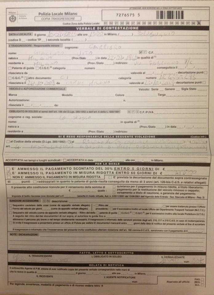 Milano: multato per lo striscione pro-Marò