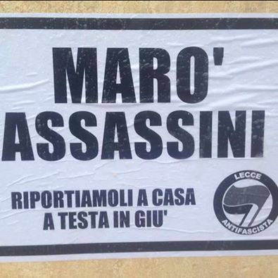 Milano: multato per lo striscione pro-Marò