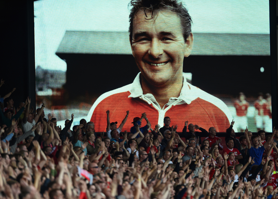 Tutti in piedi per Brian Clough, “genius of football” Tutti in piedi per Brian Clough, “genius of football”