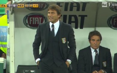 Ascolti 4/9: Conte vince, ma fa peggio del debutto di Prandelli