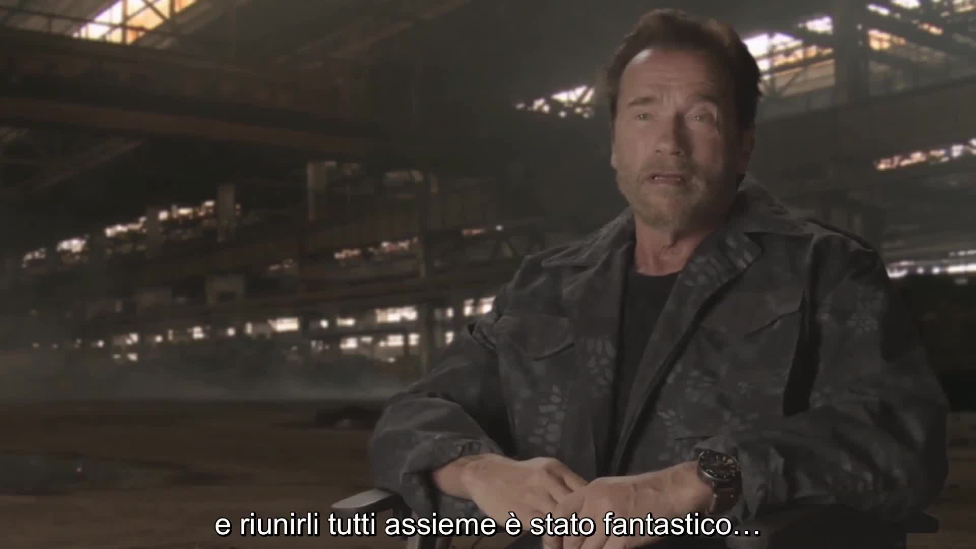 I Mercenari 3 – The Expendables: Arnold Schwarzenegger parla del cast del film – Video I Mercenari 3 – The Expendables: Arnold Schwarzenegger parla del cast del film – Video