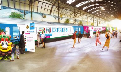 ExpoExpress: un treno carico di iniziative